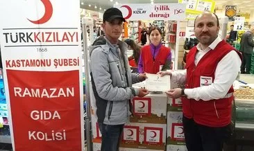 Kastamonu Kızılay'dan ihtiyaç sahiplerine 2 milyon liralık destek #kastamonu