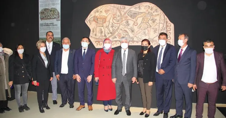 Bin 500 yıllık bağbozumu mozaiği Hatay Arkeoloji Müzesi’nde