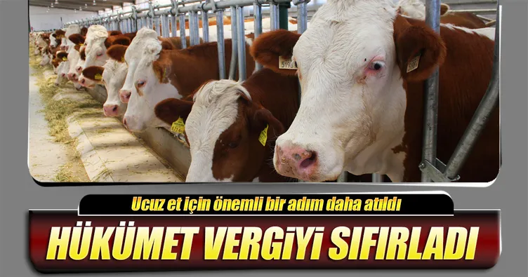 Et fiyatlarını düşürecek adım