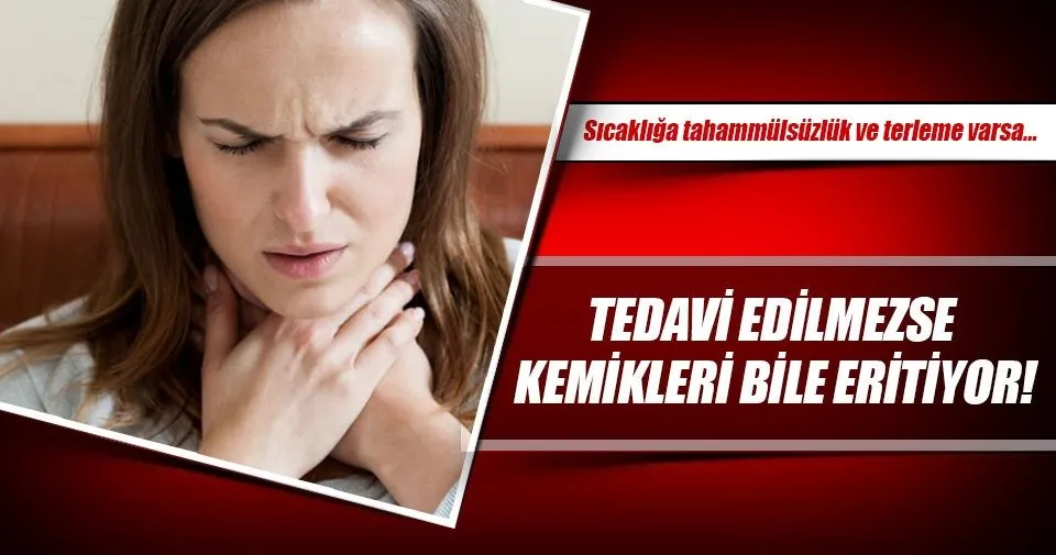 sicakliga tahammulsuzluk ve terlemenin