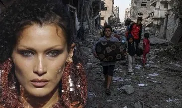 Filistin asıllı model Bella Hadid, sessizliğini bozdu! Netanyahu yeni Hitler