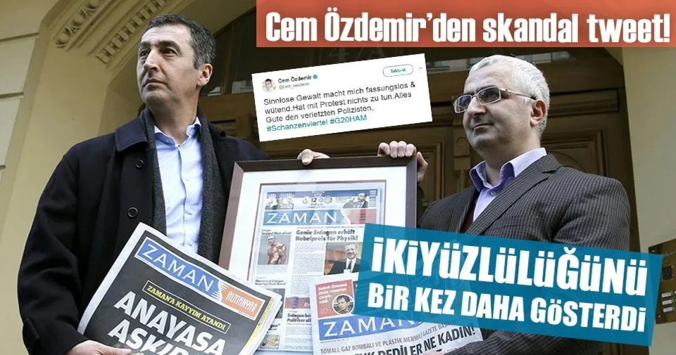 Cem Özdemir'den skandal tweet - Son Dakika Haberler
