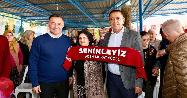 Alanya’da kırsalda Başkan Yücel coşkusu