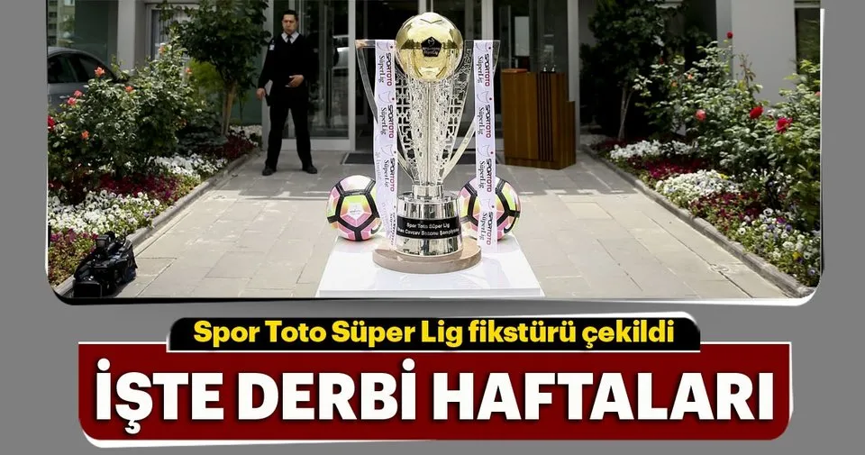 Tff Super Lig 2018 2019 Fiksturu Cekildi Derbi Tarihleri Ne Zaman Spor Haberleri