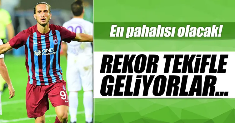 Rekor teklifle geliyorlar