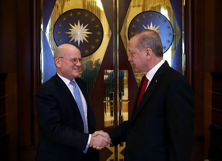 Cumhurbaşkanı Erdoğan General Electric CEO’su John Flannery’i kabul etti
