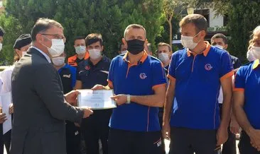 Bakan Soylu’dan sel yaralarını saran ekibe teşekkür belgesi