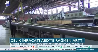 Çelik ihracatı ABD’ye rağmen arttı!