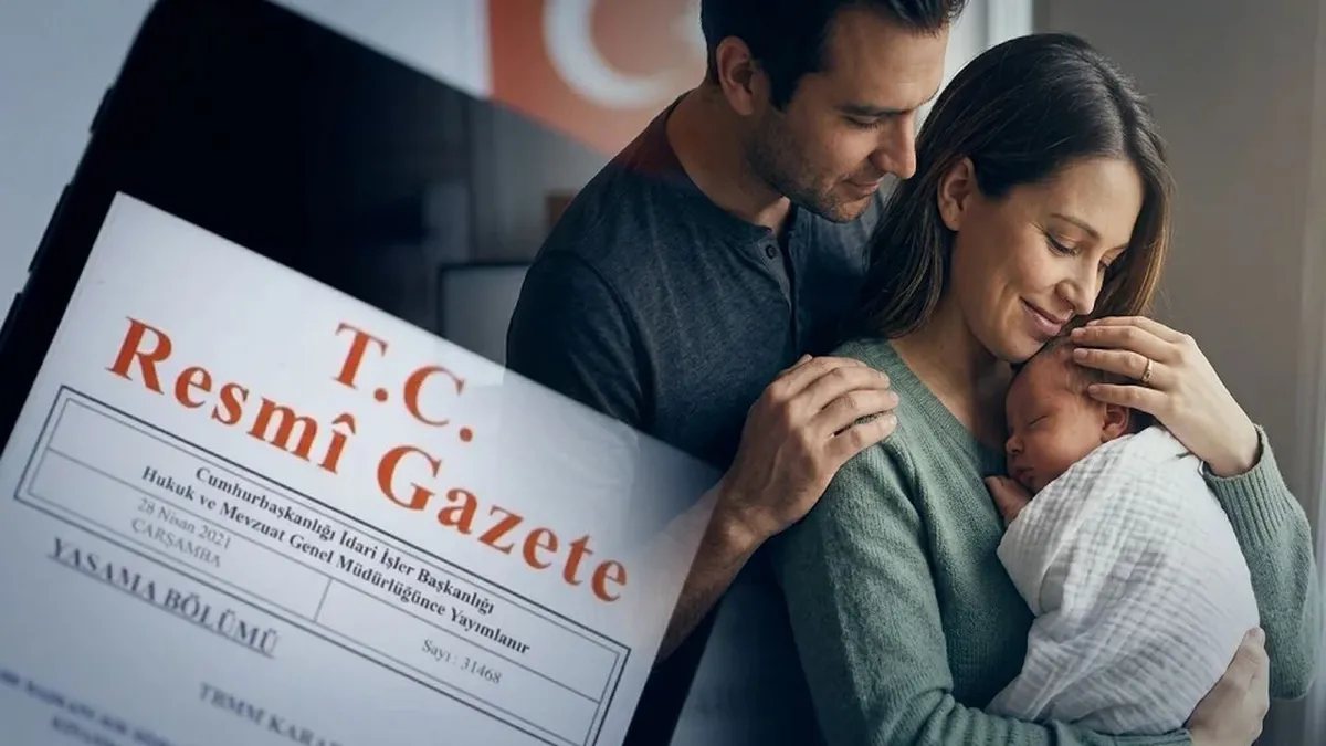 Doğum izni Resmi Gazete’de yayımlandı mı? Annelerin doğum izni ödemesi ne kadar, kaç TL oldu?