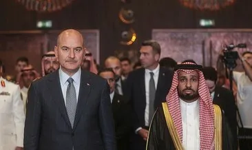 İçişleri Bakanı Soylu, Suudi Arabistan Milli Günü Resepsiyonu’nda konuştu