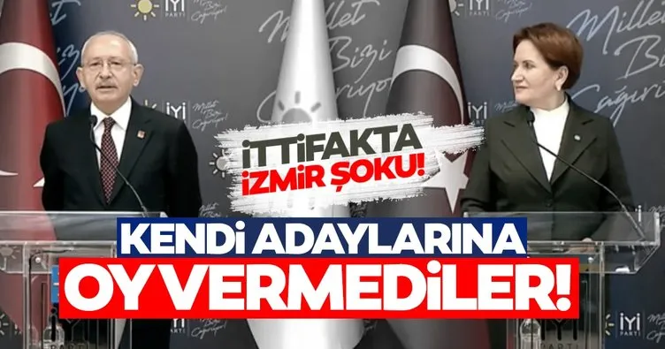 Son dakika... CHP ve İYİ Parti’de şok! Kendi adaylarına oy vermediler