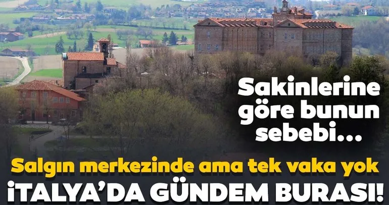 Mucize kasaba: Montaldo Torinese! Salgının merkezinde ama tek bir Corona virüs vakası yok