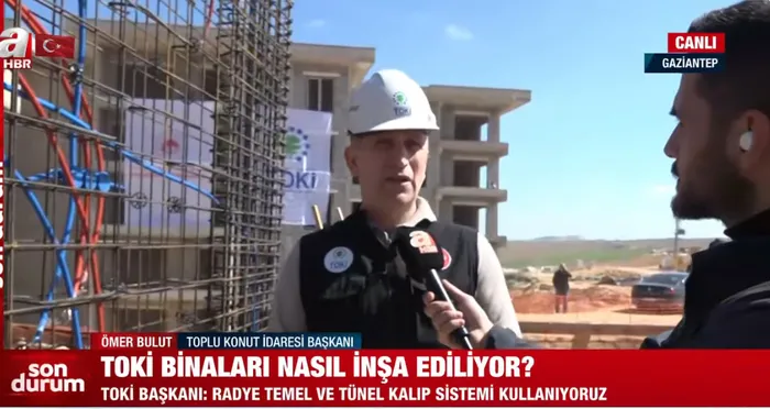 TOKİ binaları depreme nasıl dayandı? TOKİ Başkanı Ömer Bulut tüm detayları Ahaber'e anlattı