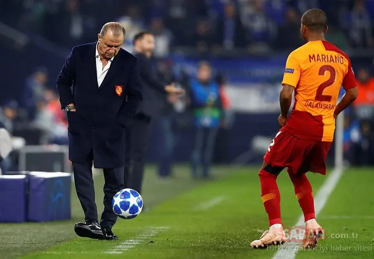 Schalke 04 - Galatasaray maçından kareler