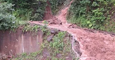 Ardeşen’de heyelan #rize