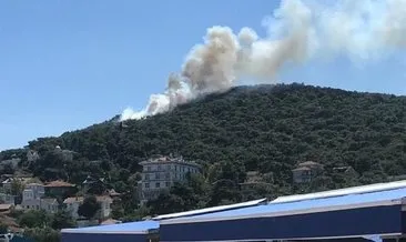 SON DAKİKA: Heybeliada’daki orman yangını kontrol altına alındı! Havadan ve karadan müdahale ediliyor
