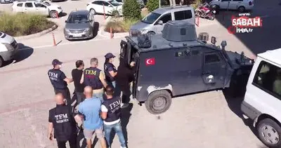 Mersin’de terör operasyonu: 3 tutuklu | Video