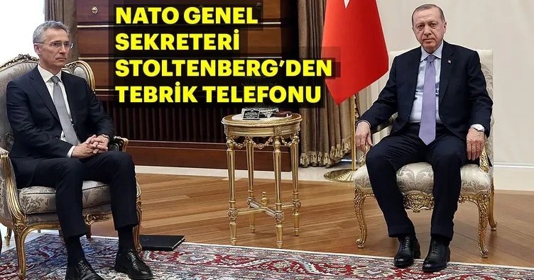 NATO Genel Sekreteri Stoltenberg’den Erdoğan’a tebrik telefonu