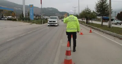Amasya’da trafik denetimlerinde ceza yağdı