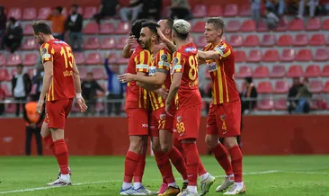 Kayserispor evinde 3 puanı 3 golle aldı!