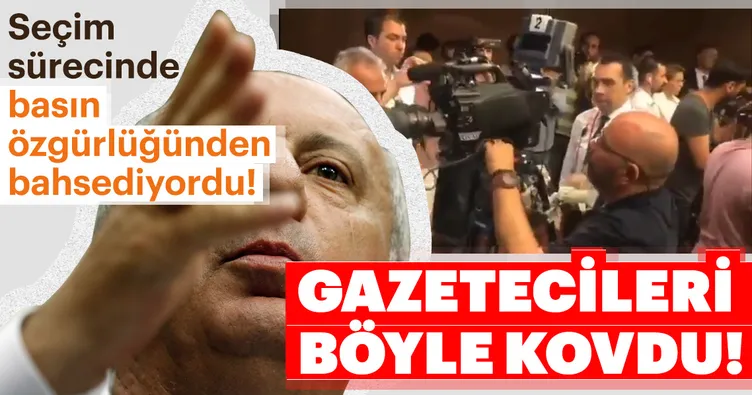 Muharrem İnce TRT çalışanını böye kovdu!