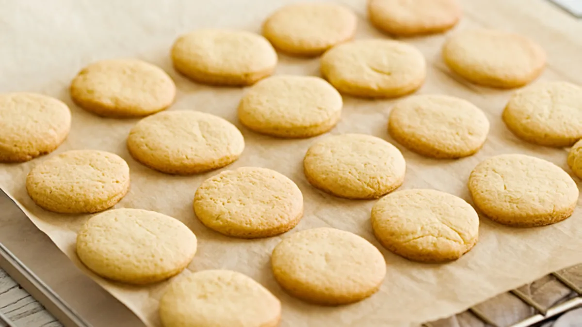 Sadece 5 dakikada hazırlanan tereyağlı kurabiye tarifi