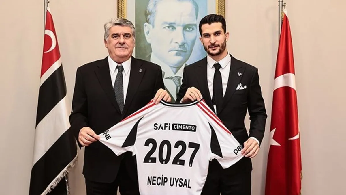 Son dakika haberi: Beşiktaş, Necip Uysal'ın sözleşmesini uzattı! İşte sözleşme süresi...
