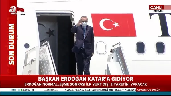 Son dakika: Cumhurbaşkanı Erdoğan Katar'a gidiyor | Video