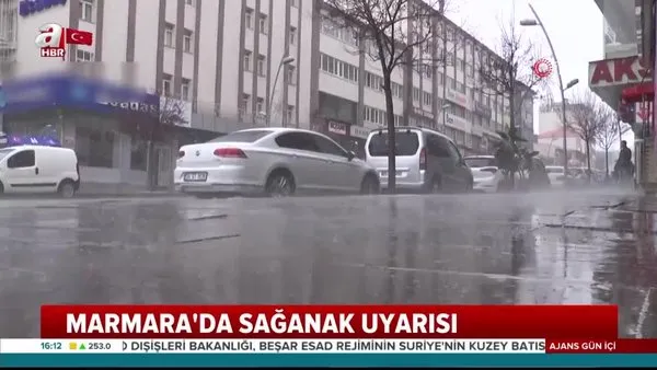 Meteoroloji'den İstanbul için sağanak yağış uyarısı!