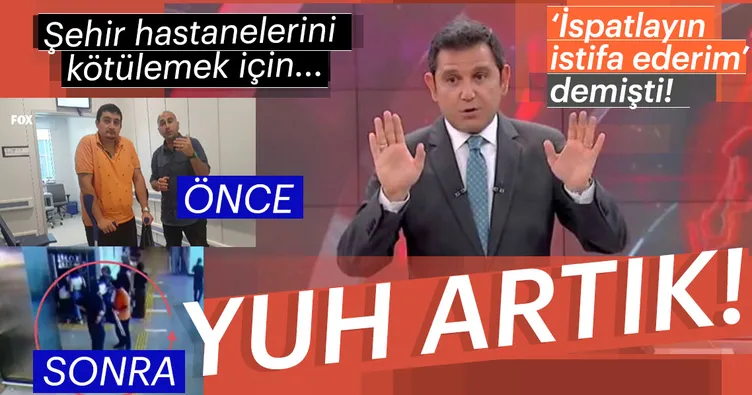Fatih Portakal'ın şehir hastaneleriyle ilgili yalan haberi