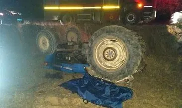 Bilecik’te devrilen traktörün sürücüsü öldü
