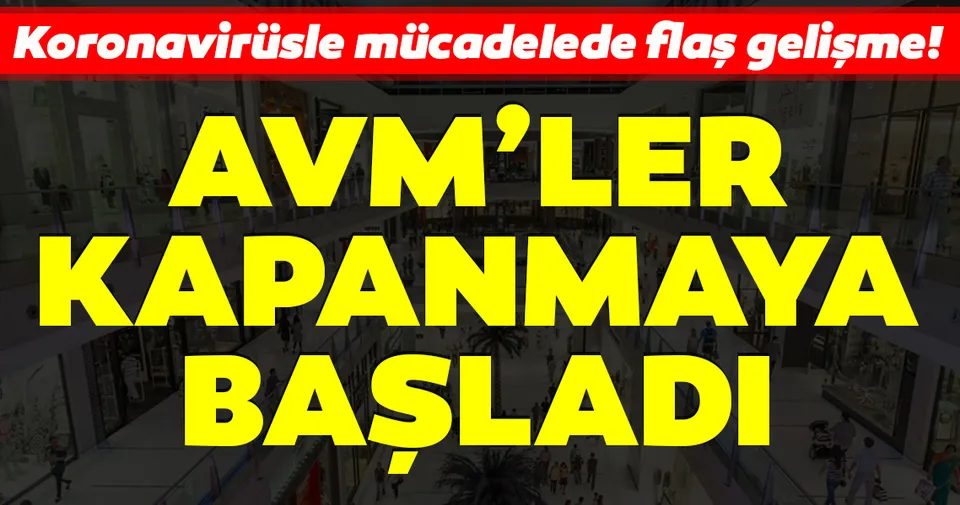 Istanbul Da Avm Ler Kapanmaya Basladi Son Dakika Haberler