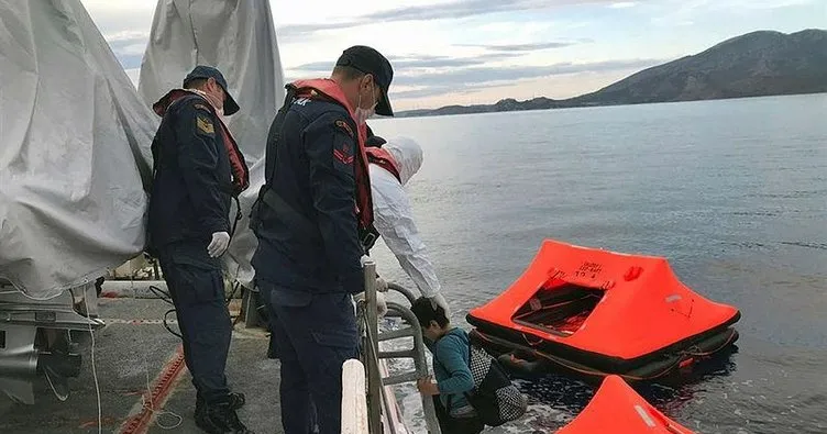 Muğla’da Türk kara sularına itilen 232 sığınmacı kurtarıldı