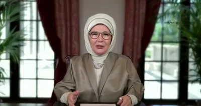 Emine Erdoğan, Kiev Lider Eşleri Zirvesi’ne video mesaj gönderdi