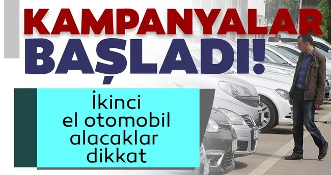 son dakika ikinci el otomobil