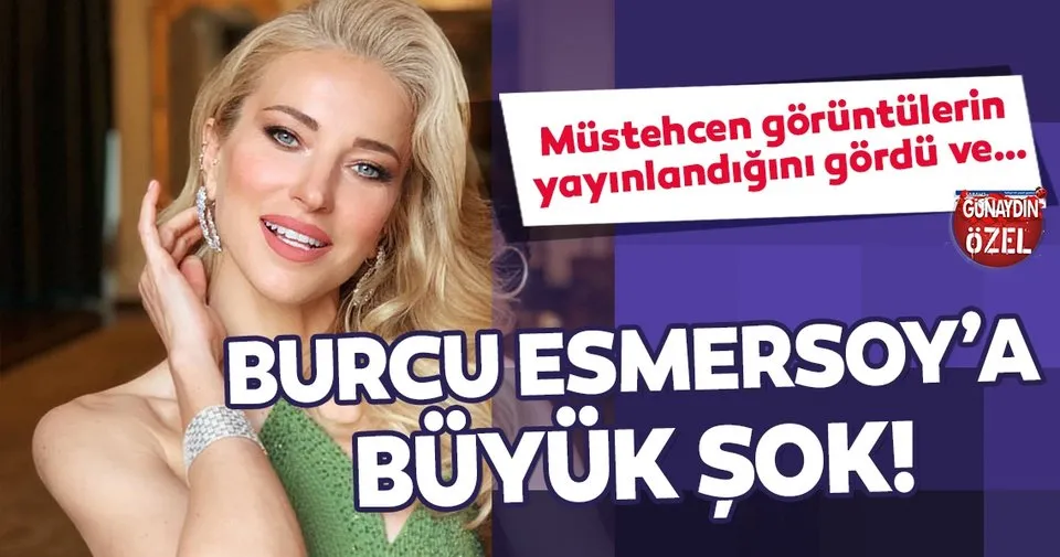 Unlu Sunucu Burcu Esmersoy A Buyuk Sok Mustehcen Goruntulerin Yayinlandigini Gordu Ve Magazin Haberleri