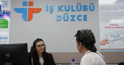 Düzce İş Kulübü ile 2 bin 785 kişi iş sahibi oldu #duzce