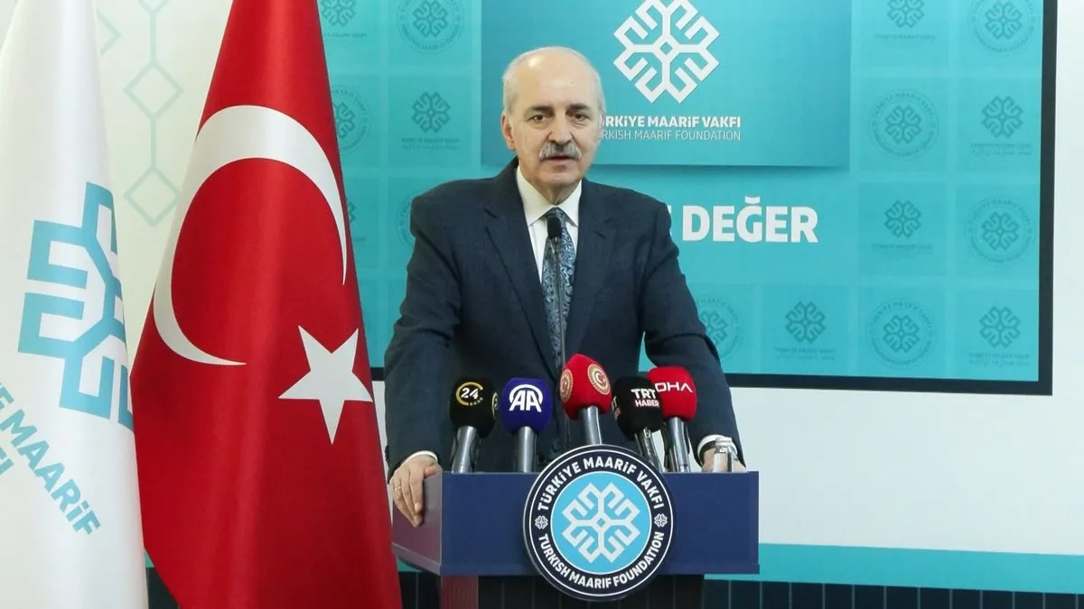 TBMM Başkanı Kurtulmuş: 'Anadolu irfanının dünyaya öğretileceği bir zamandayız'