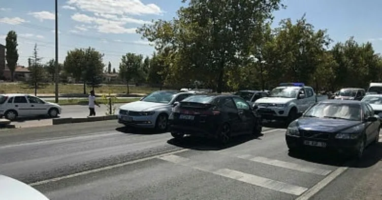 Aksaray’da iki otomobil çarpıştı: 1 ölü, 1 yaralı