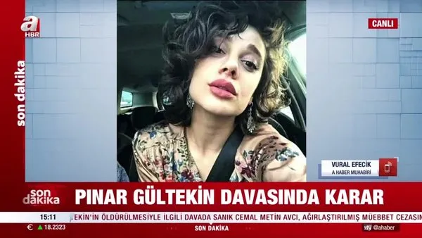 SON DAKİKA! Pınar Gültekin davasında karar çıktı! İşte katil Cemal Metin Avcı'ya verilen ceza | Video