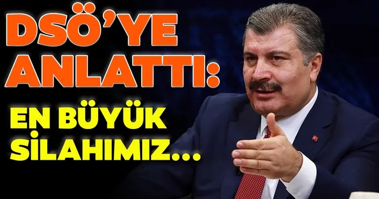 SON DAKİKA: Sağlık Bakanı Fahrettin Koca DSÖ'ye Türkiye'nin coronavirüs mücadelesini anlattı!
