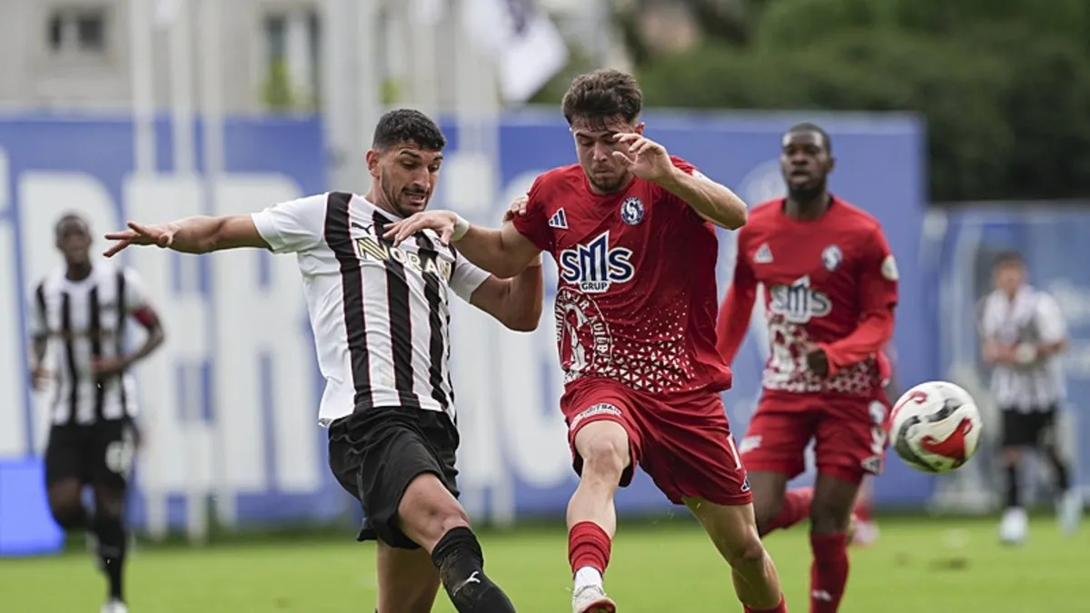 Manisa FK ile Sarıyer golsüz berabere! Manisa FK ile Sarıyer golsüz berabere!