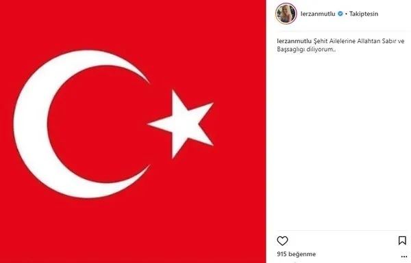 Afrin’den gelen şehit haberleri ünlü isimleri yasa boğdu!