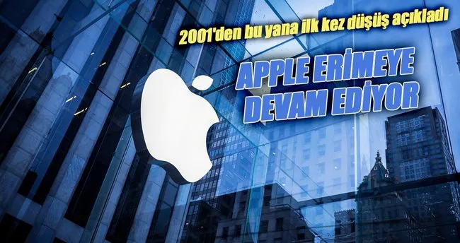 Apple’ın kârı 15 yıldır ilk kez düştü