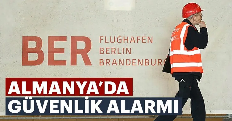 Almanya’da 14 havalimanında güvenlik alarmı