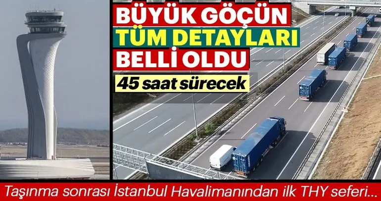İstanbul Havalimanına taşınma heyecanı başladı... THY’nin planı belli oldu.