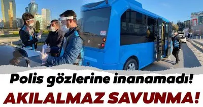 Fazla yolcu taşıyan minibüs şoföründen akılalmaz savunma!