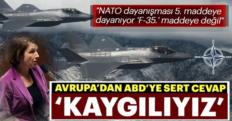 NATO dayanışması 5. maddeye dayanıyor ’F-35.’ maddeye değil