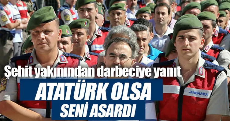 Atatürk olsa seni asardı