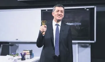 İlk ders Milli Eğitim Bakanı Ziya Selçuk’tan